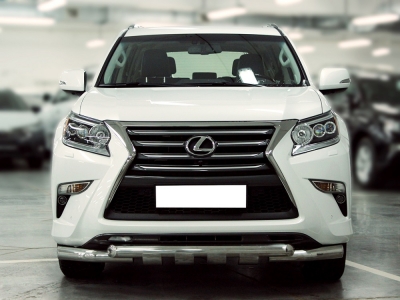 Защита переднего бампера Shark 76 мм для Lexus GX460 2014-2019