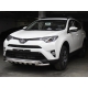 Защита переднего бампера Shark 53 мм для Toyota RAV-4 2015-2019