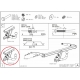 Фаркоп оцинкованный Galia шар A для Audi 3/Volkswagen Golf 7/Seat Leon 2012-2021