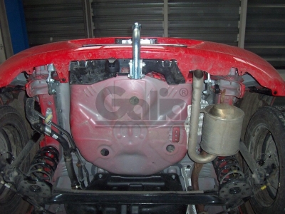 Фаркоп оцинкованный Galia шар A для Toyota Yaris 2005-2021