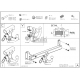 Фаркоп оцинкованный для BMW X3 F25 2010-2017, BMW X4 F26 2014-2018, кроме моделей с M-пакетом вертикальное быстросъемное крепление шара с ключом
