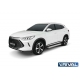 Порог-площадка "Silver" F180AL Rival + комплект крепежа BYD Song Plus 2023-н.в. (V - 1.5 PHEV, 4WD)