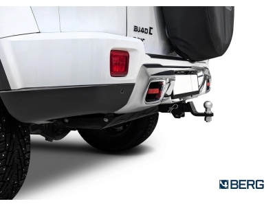 Фаркоп для BAIC BJ40 2023-н.в. съемное крепление шара под американский квадрат