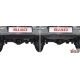 Защита топливного бака + комплект крепежа, АвтоБРОНЯ, Сталь для BAIC Beijing BJ40 2023-н.в.,  V-2.0T, АКПП, 4WD