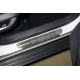 Накладки на пороги (лист шлифованный надпись Changan) 4шт ТСС для Changan CS75 plus II 2022 – н.в.