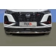 Защита передняя нижняя 60,3 мм ТСС для Changan CS75 plus II 2022 – н.в.