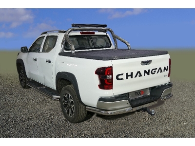 Защита кузова (для крышки) 76,1 мм со светодиодной фарой мм для Changan Hunter Plus 2.0 4WD 2023 – н.в.  