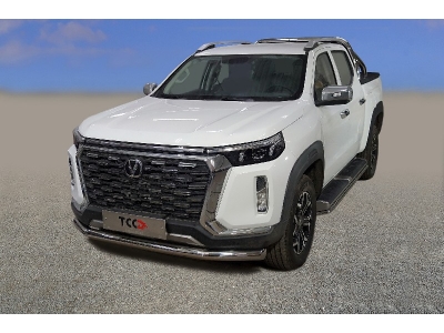 Защита передняя нижняя 76,1 мм для Changan Hunter Plus 2.0 4WD 2023 – н.в.  