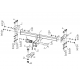 Фаркоп для Exeed LX 2022-н.в., Chery Tiggo 7 Pro Max 2022-н.в., Chery Tiggo 7 Pro 2020-2024, Xcite X-Cross 7 2024-н.в. съемное крепление шара под американский квадрат