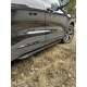 Пороги алюминиевые "Slim Line Black" 1500 мм для Chery Tiggo 7 PRO MAX 4WD 2025-н.в.