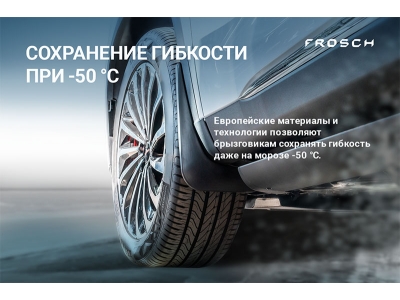 Брызговики задние 2 шт.(optimum) в пакете подходят для JETOUR X90 Plus 2023-н.в. 