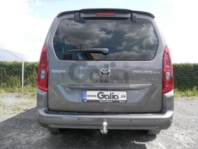 Фаркоп оцинкованный для Peugeot Partner II L2 2008-2018, Citroen Berlingo II L2 2008-2018, Peugeot Partner III L2 2018-, Peugeot Rifter L2 2018-н.в., Citroen Berlingo III L2 2018-н.в., Toyota ProAce City L2 (XL/Long), в т.ч. Verso 2019-н.в.
