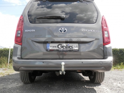 Фаркоп оцинкованный для Peugeot Partner II L2 2008-2018, Citroen Berlingo II L2 2008-2018, Peugeot Partner III L2 2018-, Peugeot Rifter L2 2018-н.в., Citroen Berlingo III L2 2018-н.в., Toyota ProAce City L2 (XL/Long), в т.ч. Verso 2019-н.в.