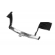 Фаркоп с нержавеющей накладкой для Mitsubishi Outlander XL 2007-2012, Citroen C-Crosser 2007-2012, Peugeot 4007 2007-2012 фланцевое крепление шара