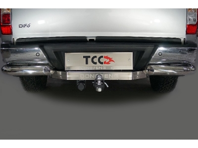 Фаркоп (шар E, надпись DongFeng) ТСС для Dong Feng DF6 2022 – н.в.