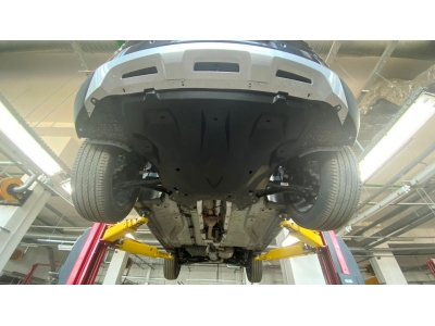 Защита картера, КПП (композит 8 мм) для Exeed TXL 2021-н.в. (V - все), Exeed VX 2021-н.в. (V - все)