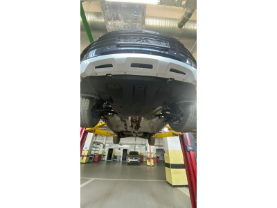 Защита картера, КПП (композит 8 мм) для Exeed TXL 2021-н.в. (V - все), Exeed VX 2021-н.в. (V - все)