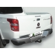 Фаркоп для Mitsubishi L200 2013-2015, в т.ч. Long (длинная база), FIAT Fullback 2016-2019 с условно-съемным креплением шара (на 2 болтах)
