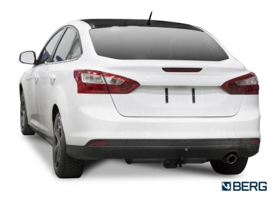 Фаркоп для Ford Focus 2 седан 2005-2011, Focus 3 седан 2011-2019 крепление шара на двух болтах