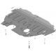 Усиленная защита картера двигателя, КПП (2 мм, сталь) для Ford S-MAX 2006-2015, Ford Mondeo IV седан/универсал/хетчбек 2007-2015, Ford Galaxy 2006-2015