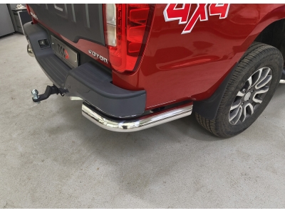 Защита задняя (уголки) 76,1 мм для Foton Tunland G7 2.0 Diesel АКПП 4WD 2024-н.в.