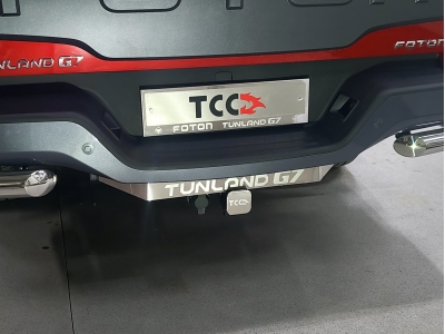 Фаркоп (шар E, надпись Tunland G7) для Foton Tunland G7 2.0 Diesel АКПП 4WD 2024-н.в.