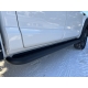 Пороги с площадкой 60,3 мм Black для Foton Tunland G9 2.0 Diesel АКПП 4WD 2021-н.в.