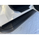 Пороги с площадкой 60,3 мм Black для Foton Tunland G9 2.0 Diesel АКПП 4WD 2021-н.в.