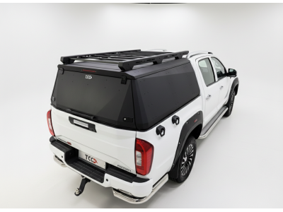 Экспедиционный багажник на крышу кунга Black для Foton Tunland G9 2.0 Diesel АКПП 4WD 2021-н.в.