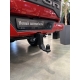 Фаркоп (Black, шар E нерж., надпись Foton) для Foton Tunland V7 2.0 Diesel АКПП 4WD 2024-н.в.