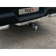 Фаркоп (шар E нерж., надпись Tunland V9) для Foton Tunland V9 2.0 Diesel АКПП 4WD 2025-н.в.
