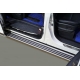 Пороги алюминиевые "Slim Line Silver" 2020 мм ТСС для GAC GN8 2020 – н.в.