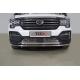 Защита передняя нижняя (двойная) 42,4/42,4 мм ТСС для GAC GS8 2019-2021