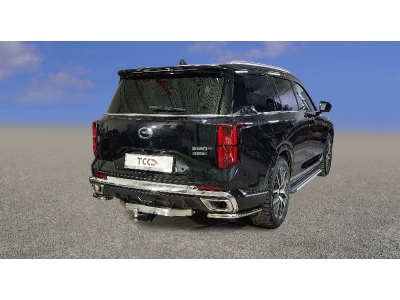 Защита задняя (уголки) 42,4 мм ТСС для GAC GS8 II Рестайлинг / Hybrid 2021 – н.в.