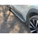 Пороги алюминиевые "Slim Line Silver" 1820 мм для Geely Atlas 2023-н.в.