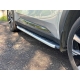 Пороги алюминиевые с пластиковой накладкой 1820 мм для Geely Atlas 2023-н.в.