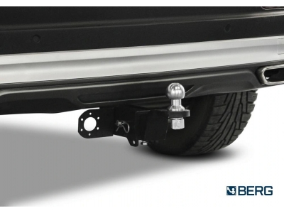 Фаркоп для Geely Atlas Pro 2021-2024, Belgee X70 2024-н.в. съемное крепление шара под американский квадрат