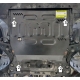 Усиленная защита картера двигателя и КПП (2 мм, сталь) для Geely Tugella 2020-н.в.