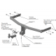 Фаркоп для Haval H5 2020-2021, Great Wall Hover H3 2009-2013, Great Wall Hover H5 2010-2016, Great Wall Hover 2007-2010 съемное крепление шара под американский квадрат