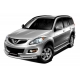 Защита порогов с алюм. площадкой d=51 мм (НПС) для Great Wall Hover H5 2011-2016, Haval H5 2020-2021