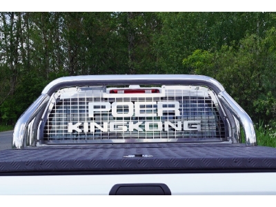 Защита кузова и заднего стекла (для крышки) 76,1 мм ТСС для Great Wall Poer King Kong 2.0 2022 – н.в.