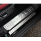 Накладки на пороги (лист шлифованный с полосой) 4шт для Haval H3 1.5 2WD 2024-н.в.