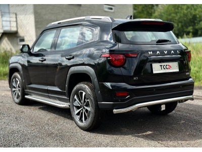 Защита задняя 60,3 мм для Haval H7 2.0 4WD 2024-н.в.