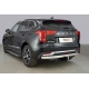 Защита задняя (овальная) 75х42 мм ТСС для Haval Jolion 1.5 2021 – н.в.