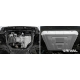 Защита картера + КПП (алюминий) + комплект крепежа для Haval Jolion 2021-н.в. (V - 1.5T, АКПП, кроме комплектации Comfort)