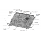 Защита картера (сталь) + комплект крепежа для Haval M6 2023-н.в. (V - 1.5, робот, передний привод)