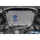 Защита картера + комплект крепежа, Rival, Алюминий, Haval M6,  V-1.5, Робот, передний, 2023-н.в.