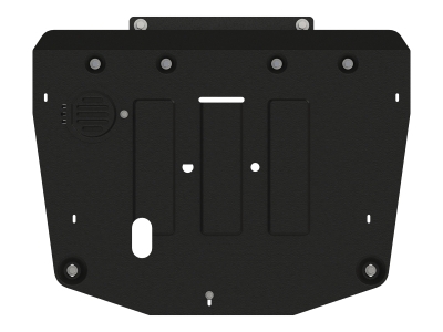 Защита картера двигателя, КПП (2 мм, сталь) для Honda Civic 2015-2021 (V = 2.0 AT FWD)