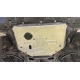 Защита картера двигателя, КПП (2 мм, сталь) для Honda Fit 2013-2020 (V = 1.5 AT 4WD)