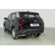 Защита задняя (уголки) 42,4 мм ТСС для Hyundai Creta II 2021 – н.в.